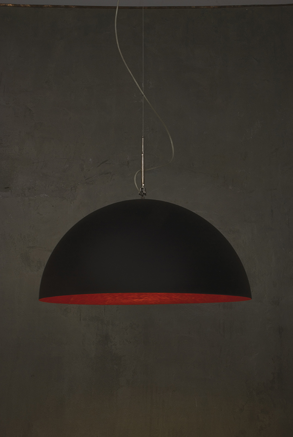 IN-ES.ARTDESIGN lampe à suspension MEZZA LUNA 1