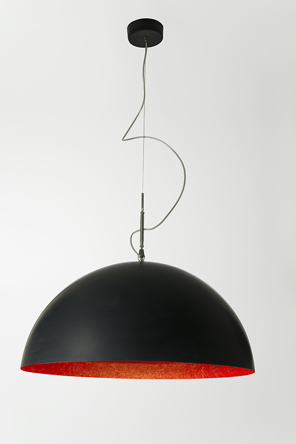 IN-ES.ARTDESIGN lampe à suspension MEZZA LUNA 1