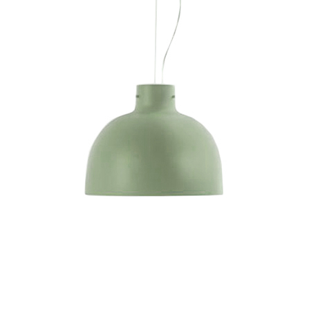 KARTELL lampe à suspension BELLISSIMA (Vert sauge - Technopolymère thermoplastique coloré dans la ma