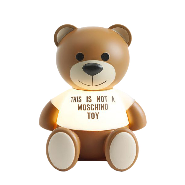 KARTELL lampe de table TOY MOSCHINO (Marron - Polyéthylène verni)