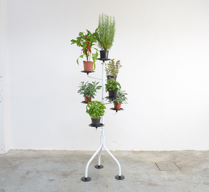 ZANOTTA demountable flowerpot stand ALBERO