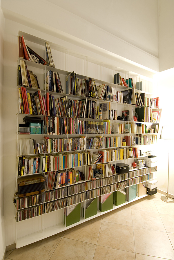 KRIPTONITE bibliothèque murale KROSSING 200 x H 100 cm