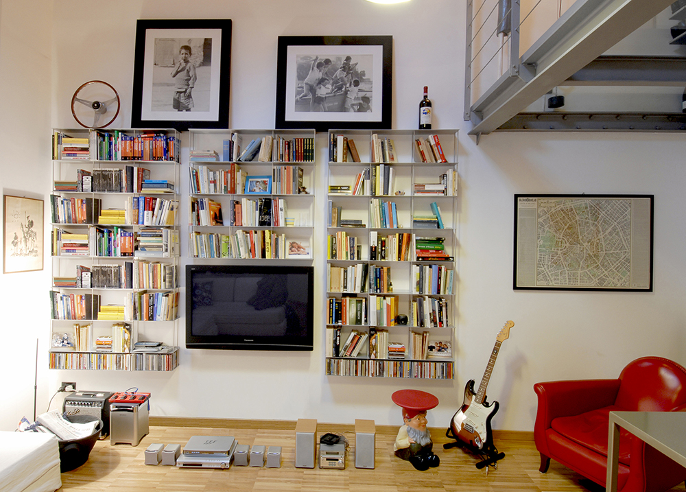 KRIPTONITE bibliothèque murale KROSSING 34 x H 100 cm