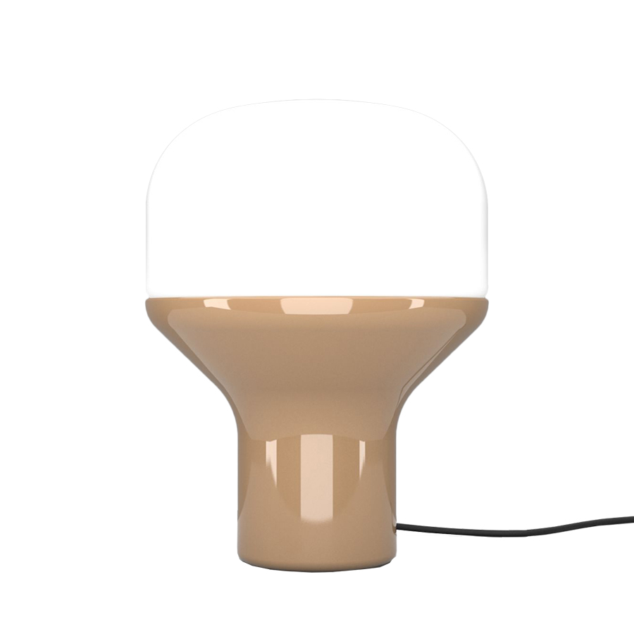 MARTINELLI LUCE lampe de table DELUX (Champagne - Verre soufflé et aluminium)