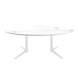 KARTELL table MULTIPLO XL with oval top
