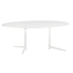 KARTELL table MULTIPLO XL with oval top