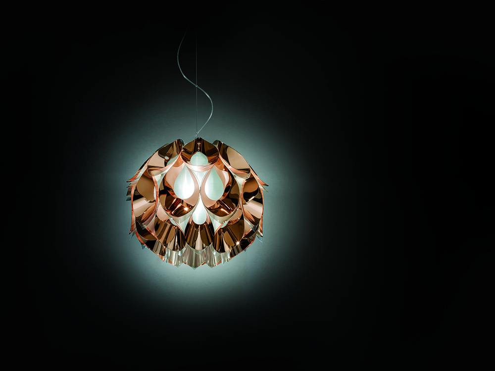 SLAMP suspension lamp FLORA COPPER