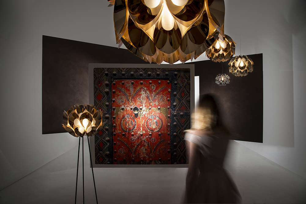 SLAMP suspension lamp FLORA COPPER