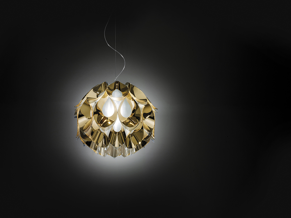 SLAMP suspension lamp FLORA GOLD