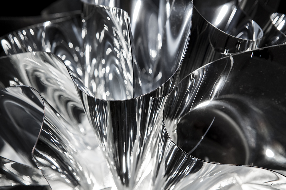 SLAMP pendant lamp VELI SUSPENSION SILVER