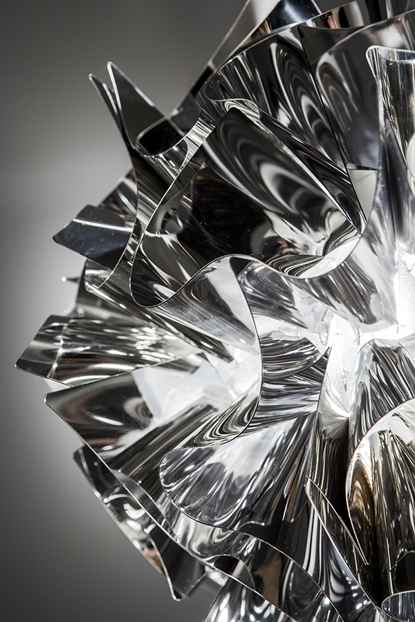 SLAMP pendant lamp VELI SUSPENSION SILVER