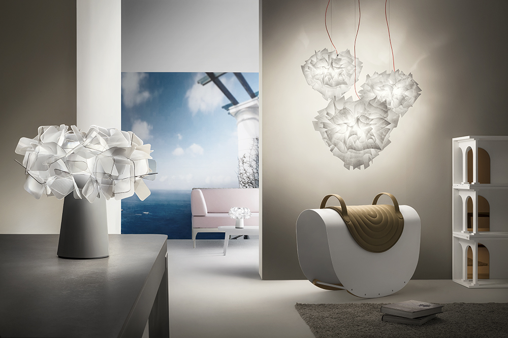 SLAMP pendant lamp VELI SUSPENSION COUTURE