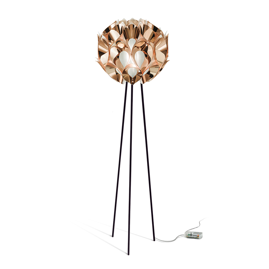 SLAMP lampadaire FLORA FLOOR (Copper - Copperflex®)