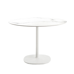 KARTELL table MULTIPLO with round top Ø 135 cms and large square base