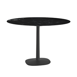 KARTELL table MULTIPLO with round top Ø 135 cms and large square base