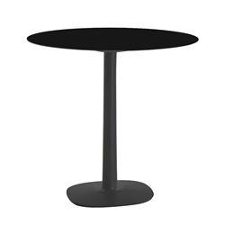 KARTELL table MULTIPLO with round top Ø 78 cms and small square base