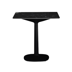 KARTELL table MULTIPLO with square top 78 cm and small square base