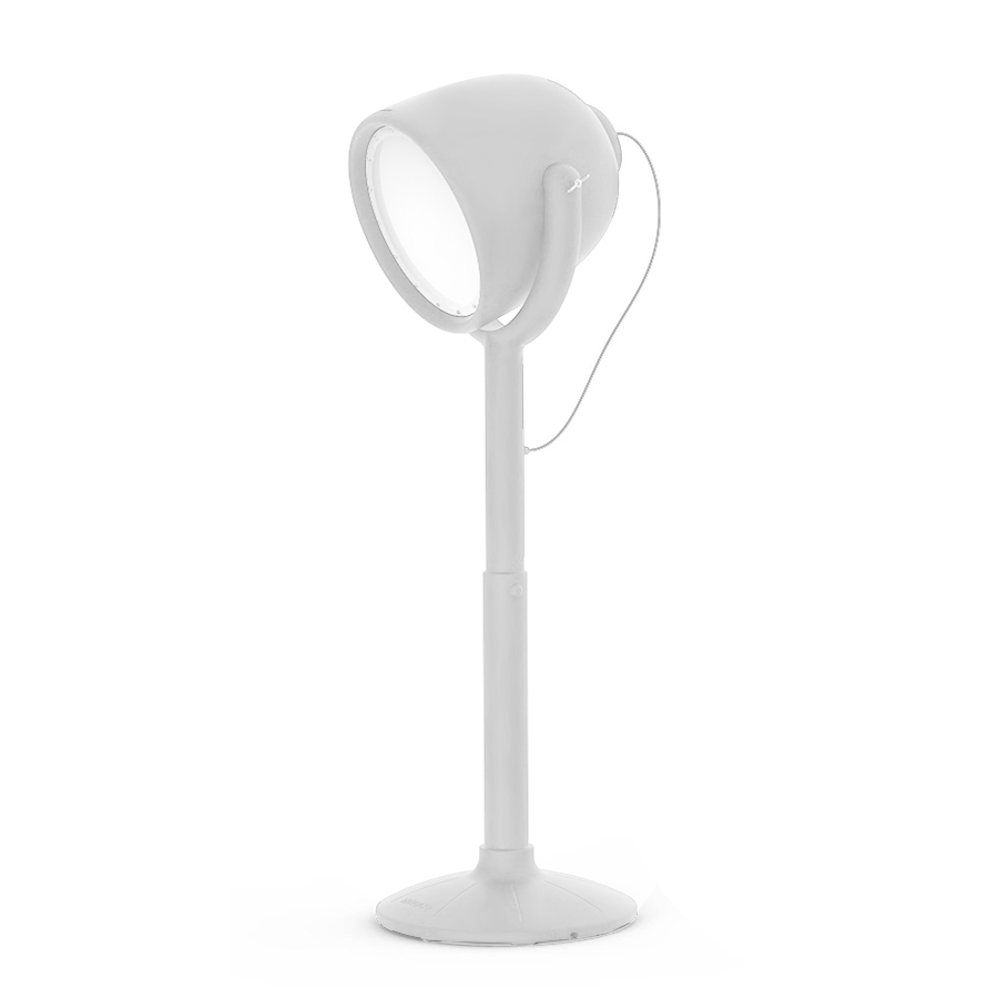 MYYOUR lampadaire pour pour extérieur HOLLYWOOD (Blanc - Poleasy)