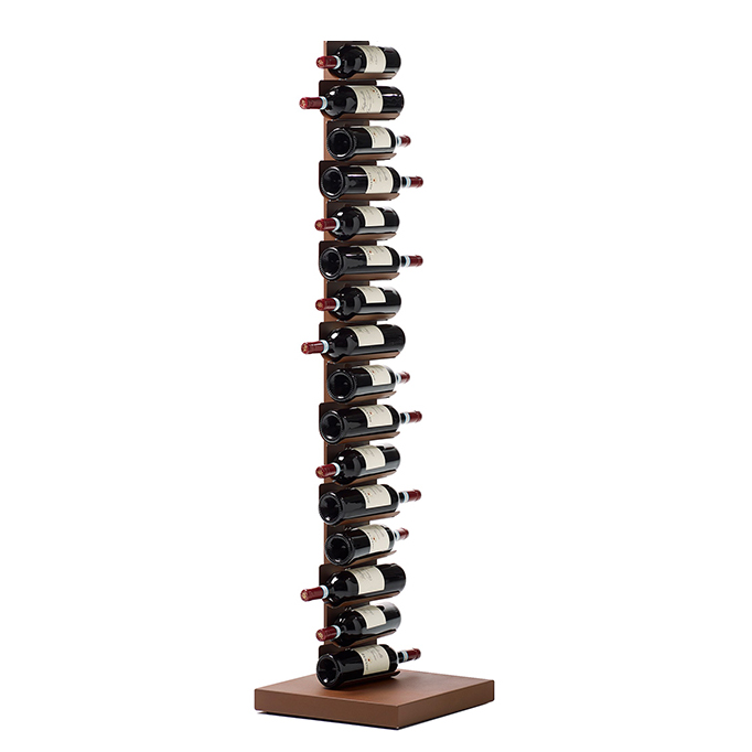 OPINION CIATTI porte-bouteilles vertical autoportant PTOLOMEO VINO H 155 cm (Structure acier corten,
