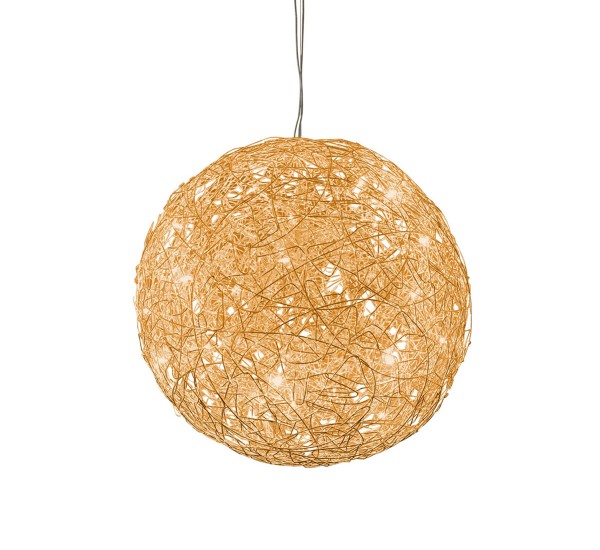 CATELLANI & SMITH lampe à suspension FIL DE FER ø 100 cm (Or anodisé - Aluminium)