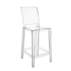 KARTELL set of 2 stools ONE MORE PLEASE H 65 cm