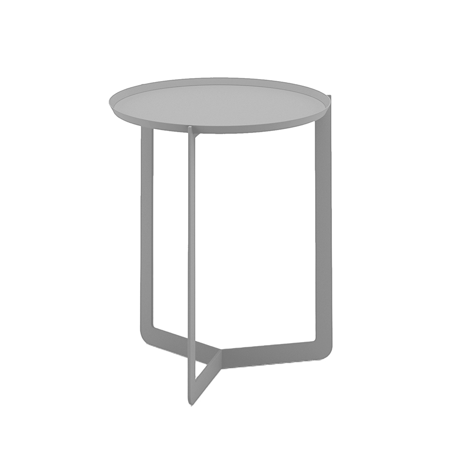 MEME DESIGN table basse pour extérieur ROUND 1 OUTDOOR (Pluie - Métal)