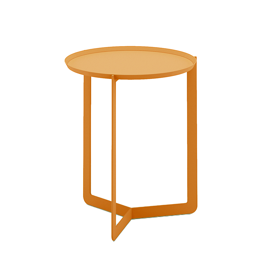 MEME DESIGN table basse pour extérieur ROUND 1 OUTDOOR (Citrouille - Métal)