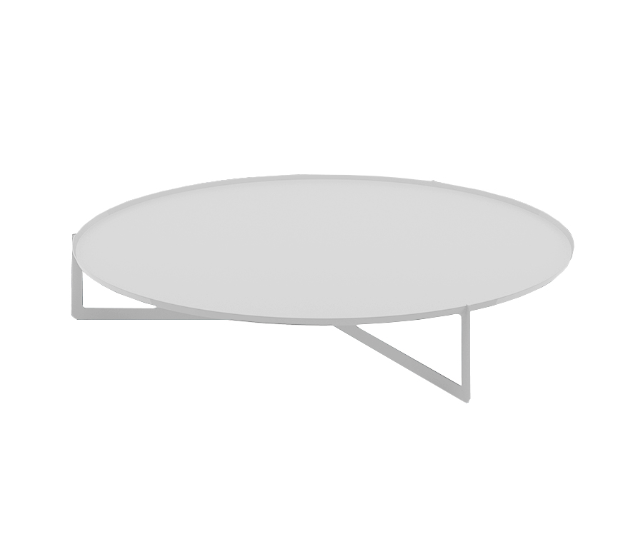 MEME DESIGN table basse pour extérieur ROUND 4 OUTDOOR (Pluie - Métal)