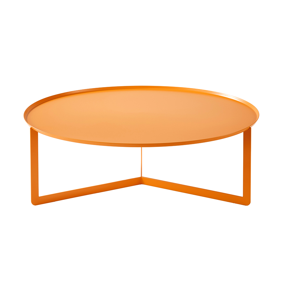 MEME DESIGN table basse pour extérieur ROUND 5 OUTDOOR (Citrouille - Métal)