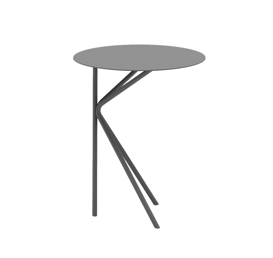 MEME DESIGN table basse pour extérieur TWIN ALTO OUTDOOR (Graphite - Métal)