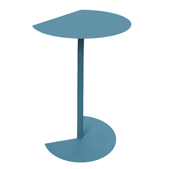 MEME DESIGN table basse pour extérieur WAY BAR OUTDOOR H 90 cm (Pétrole - Métal)