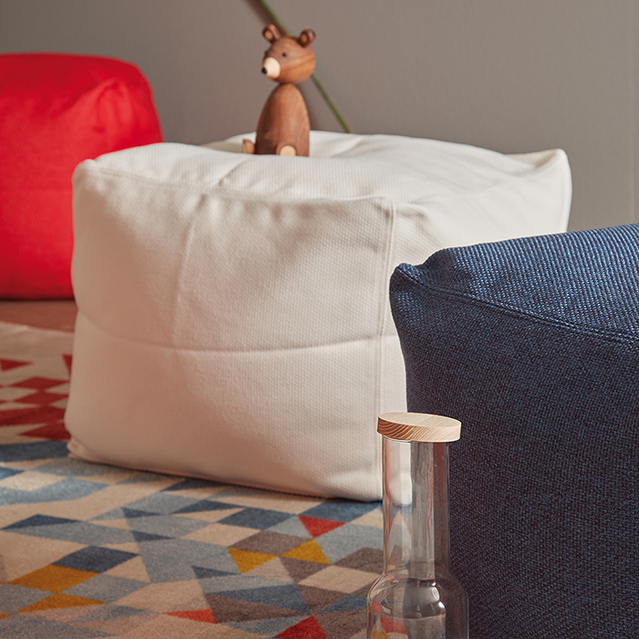 MEME DESIGN pouf pour extérieur ARCHIMEDE