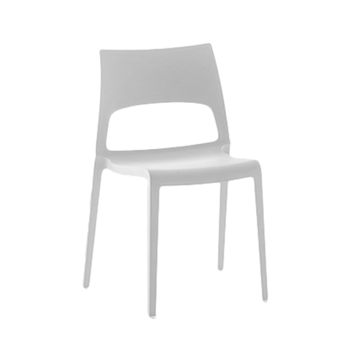 BONALDO set de 2 chaises IDOLE (Blanc - Polypropylène opaque)