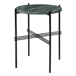 GUBI round coffee table with black frame TS Ø 40 x 51 cm