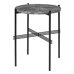 GUBI round coffee table with black frame TS Ø 40 x 51 cm