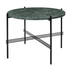 GUBI round coffee table with black frame TS Ø 55 x 41 cm
