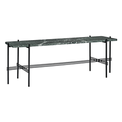 GUBI table basse structure noire TS CONSOLE 120 x 30 x H 40 cm
