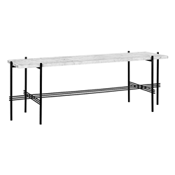 GUBI table basse structure noire TS CONSOLE 120 x 30 x H 40 cm