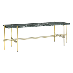 GUBI table basse structure laiton TS CONSOLE 120 x 30 x H 40 cm