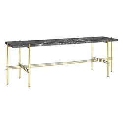 GUBI table basse structure laiton TS CONSOLE 120 x 30 x H 40 cm