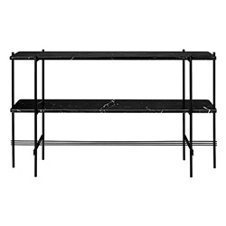 GUBI table basse structure noire TS CONSOLE 120 x 30 x H 72 cm