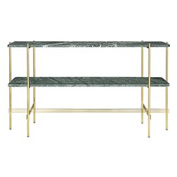 GUBI table basse structure laiton TS CONSOLE 120 x 30 x H 72 cm