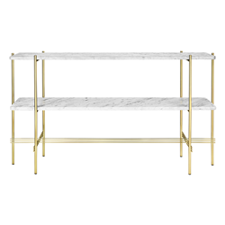 GUBI table basse structure laiton TS CONSOLE 120 x 30 x H 72 cm