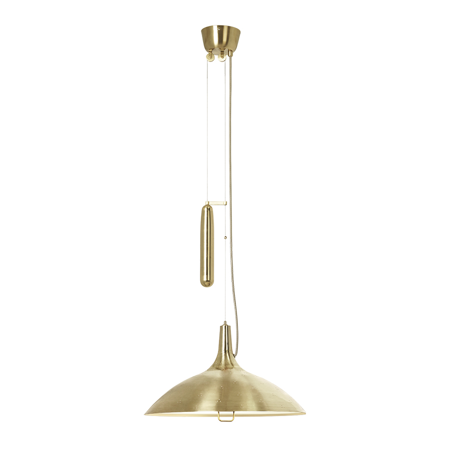 GUBI lampe à suspension A1965 (Laiton - Métal et verre)