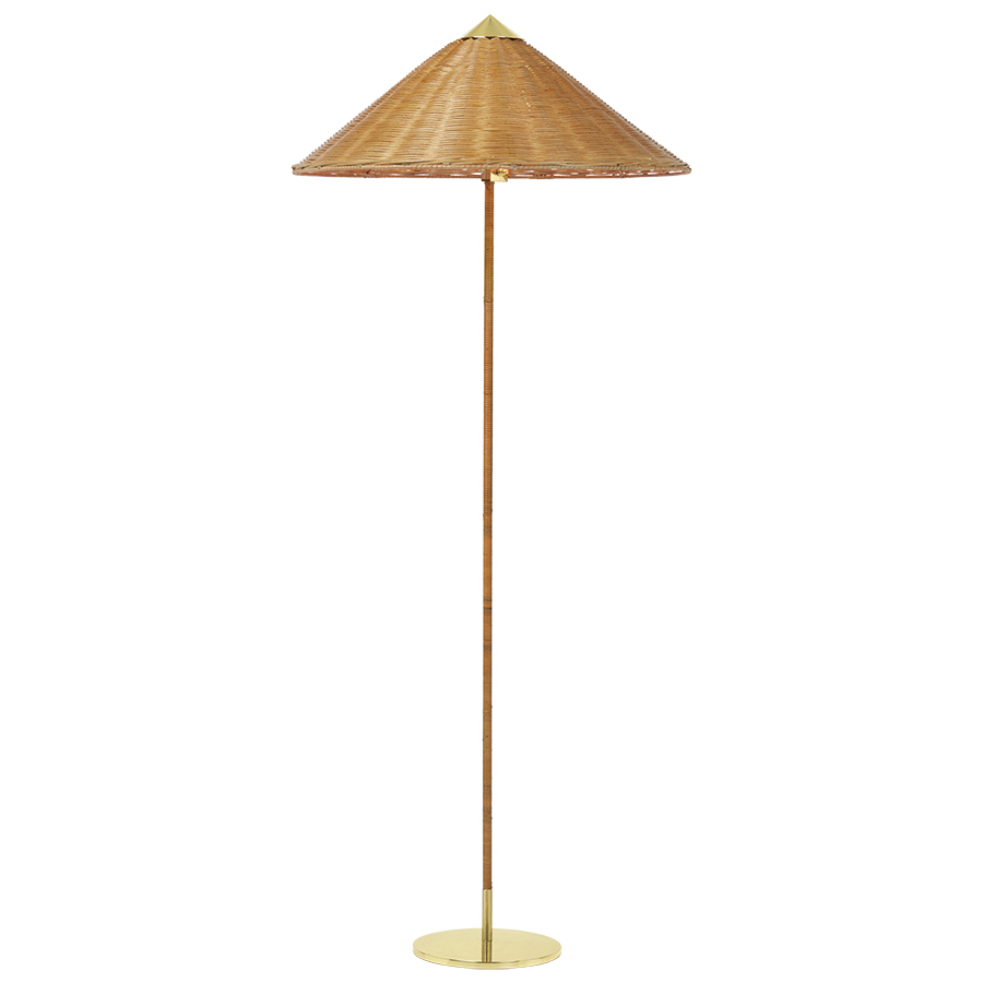 GUBI lampadaire 9602 (Wicker willow - Métal)