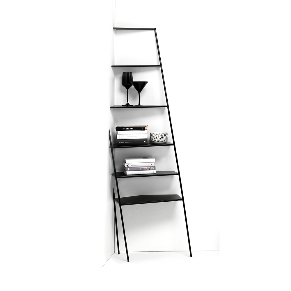 MOGG étagère d'angle MAMA' SMALL (Noir - Métal verni)