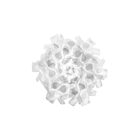 SLAMP lampe murale applique ou lampe de plafond plafonnier CLIZIA MAMA NON MAMA WHITE (Mini - Crista