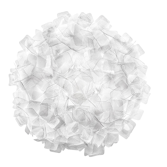SLAMP lampe murale applique ou lampe de plafond plafonnier CLIZIA PIXEL (Large - Cristalflex®)