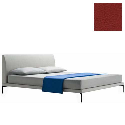 ZANOTTA lit deux personnes TALAMO avec pieds noir pour matelas 180 x 200 cm (31629 - Cat. 30 Ecofire