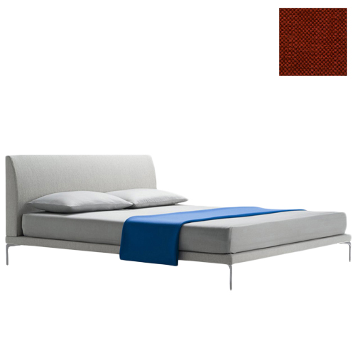 ZANOTTA lit deux personnes TALAMO avec pieds nickel satiné pour matelas 200 x 200 cm (24838 - Cat. 2